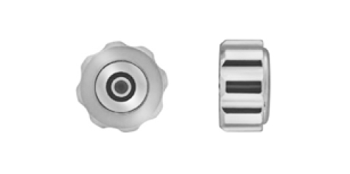Coroas etanche sem canhão cromo rosca 0.90 mm - várias medidas