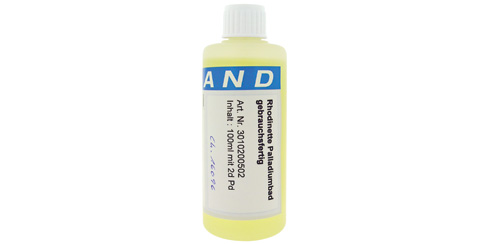 Banho de paladium - 100ml