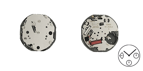 Movimento Seiko VD85 - Dia