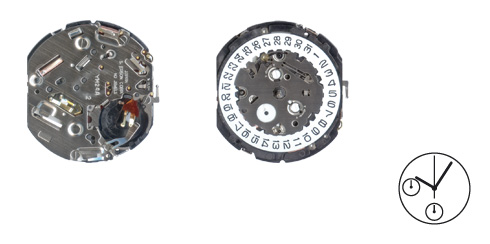 Movimento Seiko YM24(3) - Alarme
