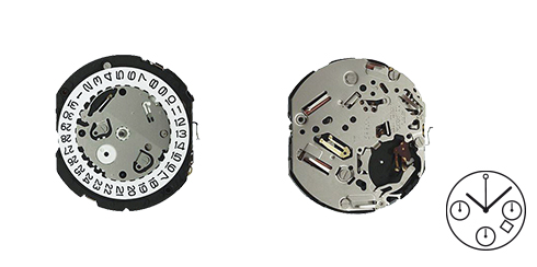 Movimento Seiko YM88(4A) - Crono